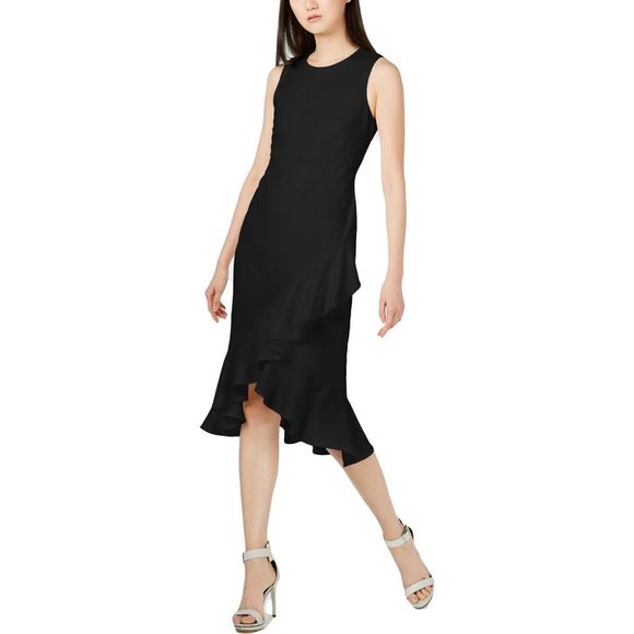 Calvin Klein Dresses & Skirts - Calvin Klein Womens Black Sleeveless Midi Party Cocktail Dress NWT